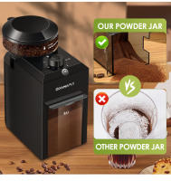 Molino De Tostado Y Molienda Eléctrico Con 28 Configuraciones Precisas Para Café Espresso French Press Y Drip KIRAINAFLY - details 3