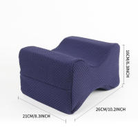 Almohada De Soporte Para Piernas Y Rodillas Ortopédica De Espuma De Memoria Con Rebound Lento Para Mujeres Embarazadas Almohada Para Dormir De Lado En Plis Plas Y Sólido - details 5