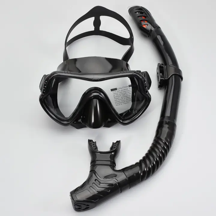 Máscara De Snorkel Profesional JSJM Gafas De Natación Y Tubo Incluidos Conjunto Para Natación Y Diversión Unisex Adulto - 1
