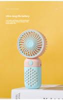 Ventilador de carga portátil para estudiantes, miniventrador USB pequeño de bolsillo con dibujos animados, novedad de 2024 - details 7