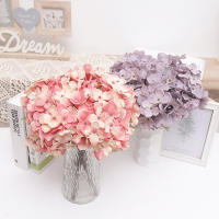 Bouquet De Flores Artificiales Moradas Para Novia Decoración De Fiesta De Boda Para Jardín Sala De Estar Casa - details 0