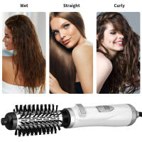 Cepillo De Pelo Con Secador De 360 Grados Rotativo 2 En 1 Rizador Y Secador De Pelo Para Adultos Equipo De Salon De Belleza - details 2