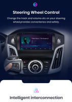 Junsun Radio Coche para Ford Focus 3 2011 2012 2013 2014 2015 2016 2017 2018 2019 Inalámbrico CarPlay Android Auto AI Voice 2 din Pantalla Coche Android Auto Multimedia Navegación GPS Auto radio - details 11