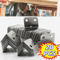 20PCS Bisagra De Esquina Desmontable 90 Grados Para Madera Accesorios De Mobiliario Cama Armario Fijación Angulo Derecho - details 0