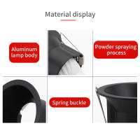 Soporte De Iluminación-spot Para Baño Montaje Revestido Con Aluminio Soporte De Bombilla GU10/MR16 Fuente De Alimentación DC No Dimmable Para Foyer - details 2
