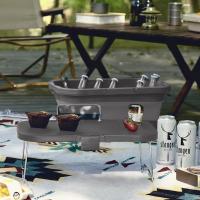 Cesta de almacenamiento portátil para acampar al Aire Libre, cesta de Marinero, cesta de Picnic multifuncional plegable - details 1