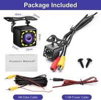 Cámara De Retrovisora Para Coche GRANDnavi Impermeable Con Enlace De Parkin Imagen En Color HD Ángulo Amplio De 170 Grados - details 6
