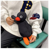 Mochila De Peluche Pingüino 38cm Juguete De Peluche Suave Para Niñas Regalo De Cumpleaños Bolsa De Hombro Animal De Peluche Unisex - details 6