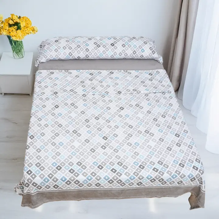 Juego de Sábanas Coralina Térmicas Premium - Incluye Bajera Ajustable, Encimera y Funda de Almohada - Suaves, Cálidas y Cómodas - 1