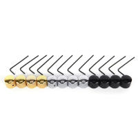 Juego De 4 Piezas De Control De Volumen Y Timbre En Metal Plateado Oro Negro Para Guitarra Eléctrica Y Bajo Dome Knobs - details 9