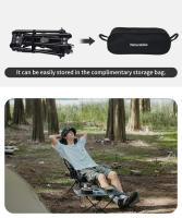 Silla De Camping Naturehike 2024 Ultraligera Y Portátil Estable Y Alta Carga Silla De Luna Baja Para Pesca Y Viajes Exterior - details 9