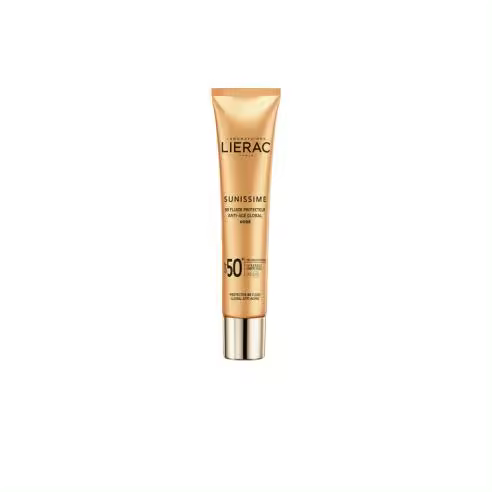 LIERAC SUNISSIME FLUIDO PROTECTOR TONO DORADO SPF50 40ML - 1