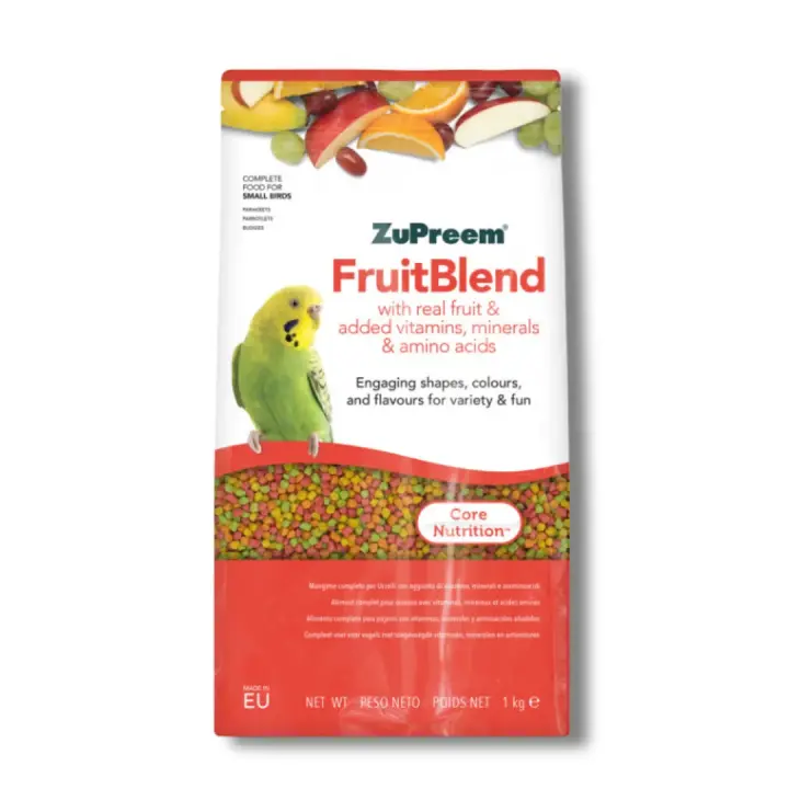 Pienso ZUPREEM FRUITBLEND para Aves de Tamaño Pequeño, 1 Kg - 1