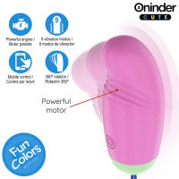 LOVE PLEASURE HUEVO VIBRO-ROTADOR 360 SILICONA -  VIBRADOR CON APP MUNDIAL GRATUITA - ONINDER CUTE - details 1