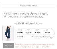 2023 Pantalones Deportivos Casuales Para Mujer Quick Dry Con Bolsillo Y Cordón Cinturón Para Gimnasio Y Yoga - details 2
