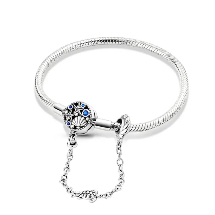 Pulsera de Corazón de Girasol y Mariposa Chapada en Cobre, cuentes de Cadena básicas, de Mujer - 1