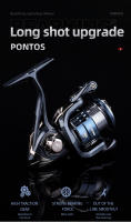BEARKING PT Serie 7+1BB 5.2:1 Carrete De Pesca Sistema De Deslizamiento 12kg Potencia Máxima Rueda De Girado Anillo Profundo - details 0