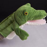 Puppets De Peluche De Cocodrilo Para Niños Juguetes Suaves Y Divertidos Para Juegos De Pretendimiento Regalo Para Niños Tamaño 28CM - details 1