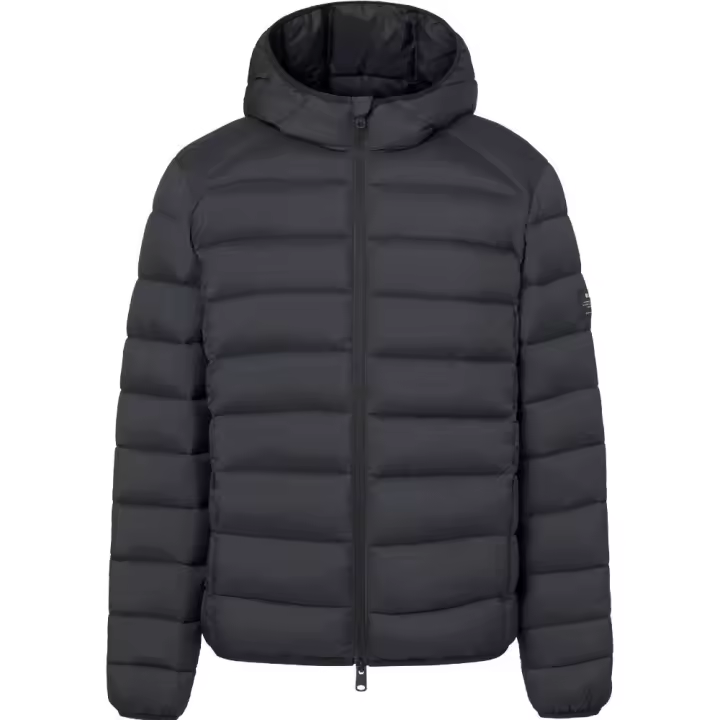 Cazadora Gris Oscuro Ecoalf Aspenalf Jacket Asphalt Repelente Al Agua - 1