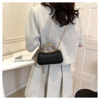 Bolso De Noche Para Mujer Cadena Bolso De Comida Moda Cruzado Vintage Bolsa De Mancuerna Satchel Material PU Con Lining De Poliéster - details 8