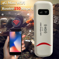 Dispositivo de Internet móvil con módem WiFi USB Dongle 4G con ranura para tarjeta SIM Mini enrutador portátil con punto de acceso de viaje de alta velocidad (banda B1B3B5B7B20B38B40B41) - details 2