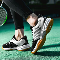 Zapatos De Badminton Para Hombres Y Mujeres Deporte Transpirables Tamaño Grande Entrenamiento Voleibol Interior Exterior Antideslizantes - details 18