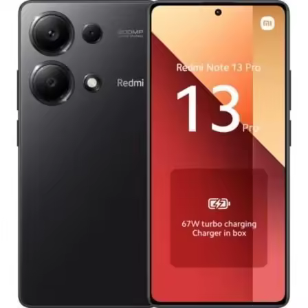 Smartphone Xiaomi Redmi Note 13 Pro NFC 8GB/ 256GB/ 6.67"/ Negro - 1