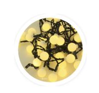 Gsc Evolution Guirnalda LED Mini Bolitas GSC Luz Blanca 8 Funciones 4 Metros - details 1