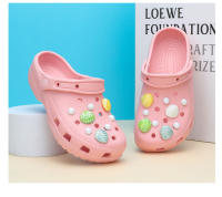 Sandalias De Verano Para Niños Con Agujeros Zapatos Suaves Antideslizantes Diseño Cartoon DIY Para Niños Y Niñas Tallas Para Edades 4-6 Años - details 8