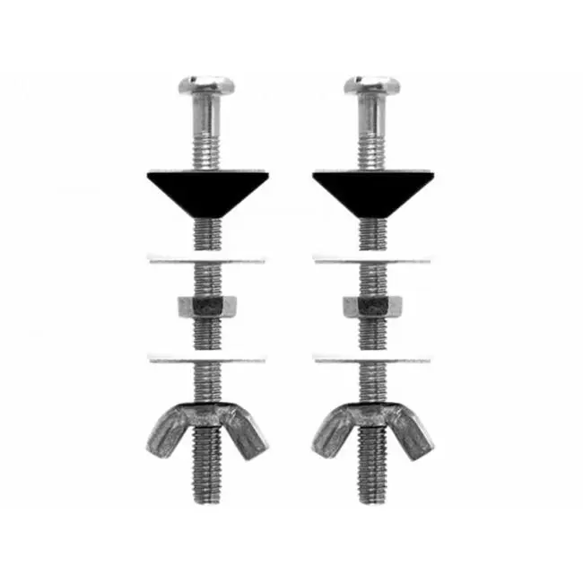 Tornillo Unión Taza/Cisterna WC 6X80 para Reparación de Baños - 1