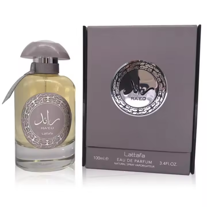 RA'ED SILVER BY LATTAFA EAU DE PARFUM 100 ML. UNISEX *** UNA FRAGANCIA QUE ATRAE+++ - 1
