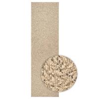 vidaXL Alfombra ZIZUR apariencia de yute interior y exterior 80x250 cm Estampado Rectangular,  Circular,  y mas Alfombras de área  Alfombra de Piso para Sala de Estar Dormitorio Habitación Salón - details 0