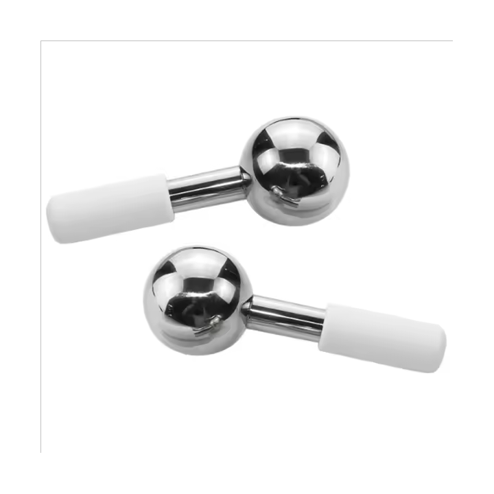 Globos de hielo para cara, palitos criogénicos para cara, masajeador para cara, cuello y ojos, cuidado de la piel para ojeras, arrugas, Etc. - 1