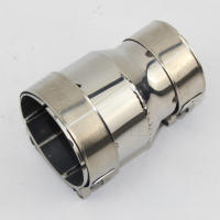 Conector De Reducción De Tubo De Escape Universal Para Coche Acero Inoxidable 54mm a 66mm Diámetro Exterior Pieza Individual - details 5