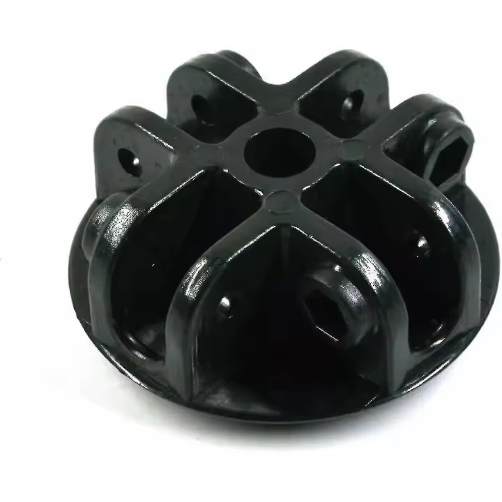 Pop-up Gazebo Tent Spare Parts 4-way Roof Centre Connector Bracket Replacement Black - 1