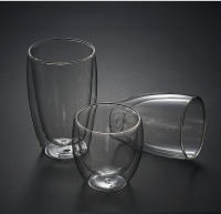 Vaso De Vidrio Doble Muralla Mini Para Té Café Y Whisky a Prueba De Calor Translúcido Vaso De Mano Ecológico Para El Hogar - details 8