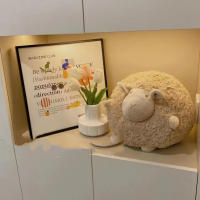 Almohada De Oveja Lindo Y Suave Para Niños Juguete De Peluche Para Dormir En Cama O Sofá Rellena De Algodón PP Edad Recomendada 3-12 Años - details 4