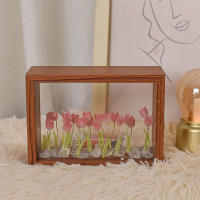 20PCS Luz Nocturna De Tulipán DIY Hecho a Mano Marco De Fotos Decoración De Hogar Atmosfera Regalo De San Valentín Navidad Cumpleaños - details 3