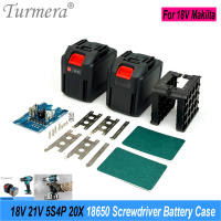 Turmera Caja De Batería Para Destornillador 18V 21V Soporte De Batería 18650 5X 10X 15X 20X Con BMS 50A Máx.100A Para Reparación De Taladro Eléctrico - details 35