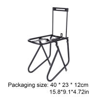 Alforja De Bicicleta Porta-Mochila De Acero Con Capacidad De Carga De 15kg Accesorios Para Bicicleta De Montaña Soporte Frontal Para Equipaje - details 0