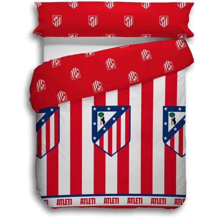 Atlético de Madrid juego de funda nórdica y almohada para cama de 105cm producto oficial 105FNATM84827 - 1