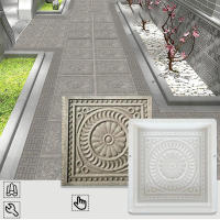 Molde De Petalos Para Pista De Hormigón Armado Hermoso Y Artístico Para Decoración De Exteriores - details 3