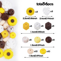 LOFCA 22mm Hebillas Redondas De Silicona Suelta Para Collares De Silicona DIY Hebillas De Silicona BPA Free - details 11
