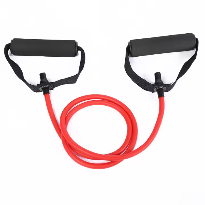 Para bandas de resistencia al ejercicio con SAS de entrenamiento Cuerda elástico Ejercicio Bandas de tensión media Yoga Correa de fitness elástico para mujeres Hogar, oficina, gimnasio F - 1