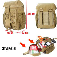 Bolsa De Cintura IFAK EDC Para Caza Y Camping Kit De Primeros Auxilios De Sobrevivencia Exterior Con Bolsa De Vestido De Caza - details 3