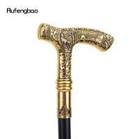 Bastón De Moda Elegante Con Patrón De Lobo 90cm Punta De Goma Material De Eje Acero Manija Decorativa Para Fiesta Y Cosplay - details 6
