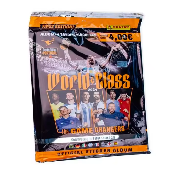 Pack de Lanzamiento Album + 4 Sobres FIFA World Class Panini - 1