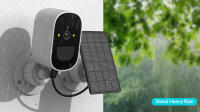 Cámara IP WiFi Exterior Solar Panel Batería Potenciada Vigilancia De Seguridad 1080P HD CCTV Video Con Detección De Humano iCSee - details 8