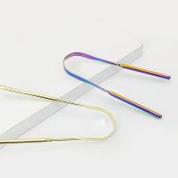 Limpia Lengua En Forma De U De Acero Inoxidable 304 Para Cuidado Oral Y Frescura De La Boca Cepillo De Lengua Metálico - details 8