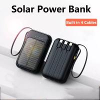 Banco de Energía Solar de 20 000 mAh con cable integrado: Cargador portátil de Alta capacidad para acampar y viajar al Aire Libre. - details 4
